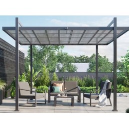 Kaminas šašlykinės apšvietimui 19x30 cm natūralaus