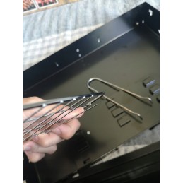 Sulankstomos anglies kepsninės / lagaminas GC0015