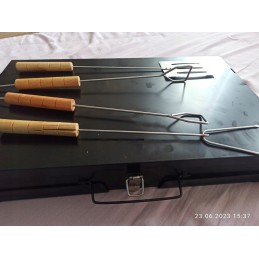 Sulankstomos anglies kepsninės / lagaminas GC0015