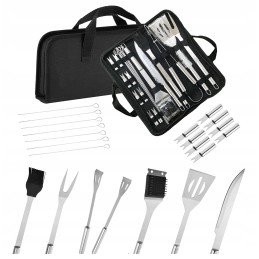 Kepsninės komplektas, priedai, kepsninės reikmenys, 21 vnt., xxl