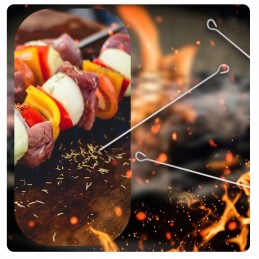 Kepsninės komplektas, priedai, kepsninės reikmenys, 21 vnt., xxl