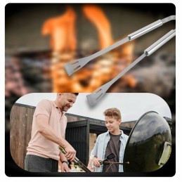 Kepsninės komplektas, priedai, kepsninės reikmenys, 21 vnt., xxl