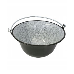 Vengriškas medžioklinis katilas ir emaliuotas puodas, 13l