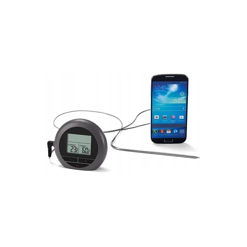 Elektroninis skaitmeninis termometras su zondo grilio rūkymo virtuvės BT programa