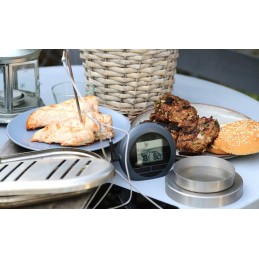 Elektroninis skaitmeninis termometras su zondo grilio rūkymo virtuvės BT programa