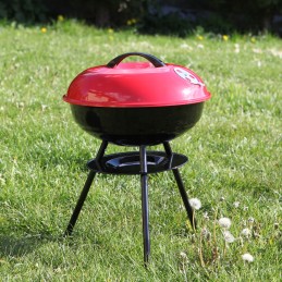 Apvalios anglies kepsninės 36 cm su dangteliu