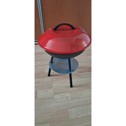 Apvalios anglies kepsninės 36 cm su dangteliu