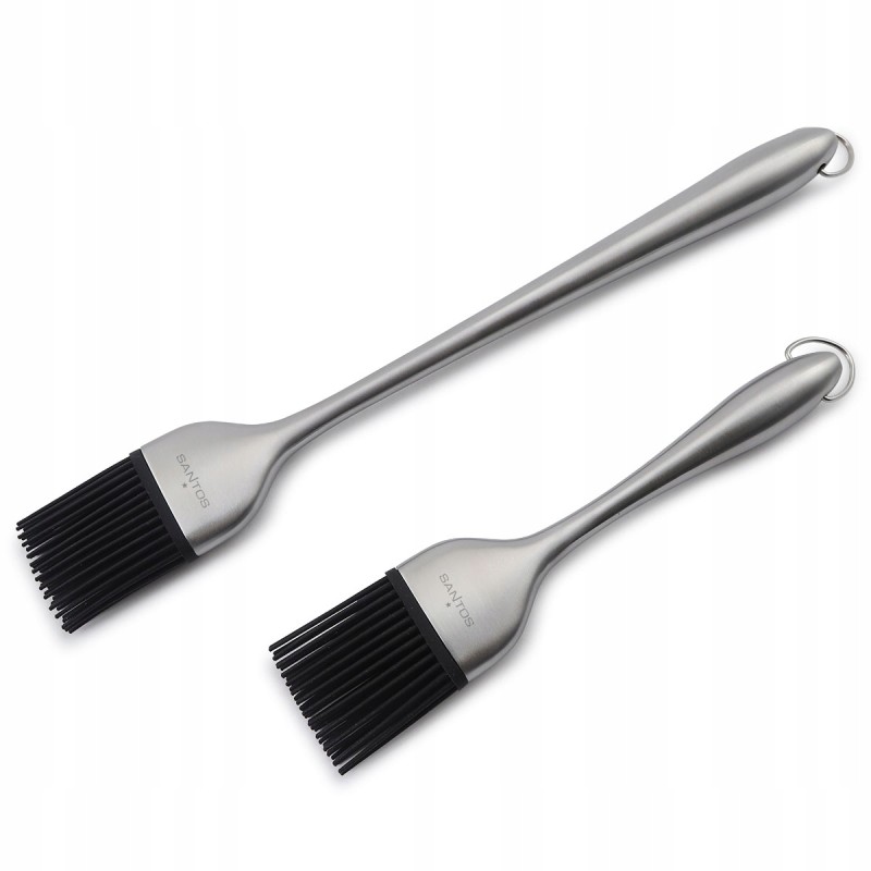 Santos silikoninis kepsninės šepetys, 2 vnt