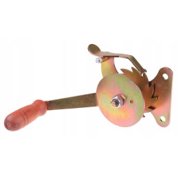 Grilio ritė su šoniniu tvirtinimu, geltonai cinkuota