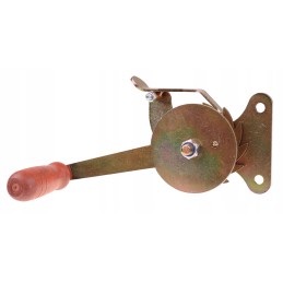 Grilio ritė su šoniniu tvirtinimu, geltonai cinkuota