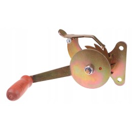 Grilio ritė su šoniniu tvirtinimu, geltonai cinkuota