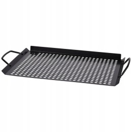 Grill plate grill grate tray grill pan 43x28 cm