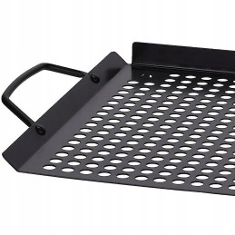 Grill plate grill grate tray grill pan 43x28 cm