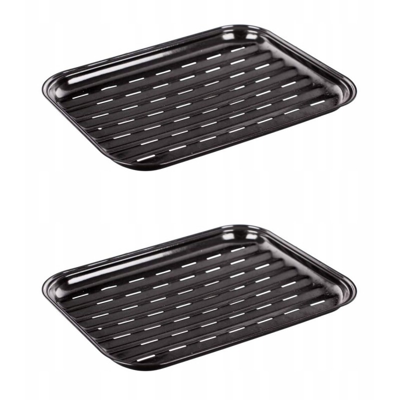 Reusable grill tray for grill, 2 pieces