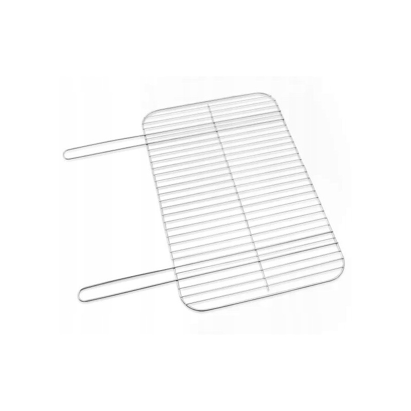 Grilio grotelės 60x40cm su rankenomis