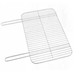 Grilio grotelės 60x40cm su rankenomis