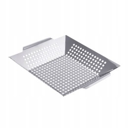 Vegetable grilling basket 35x30.5 cm material
