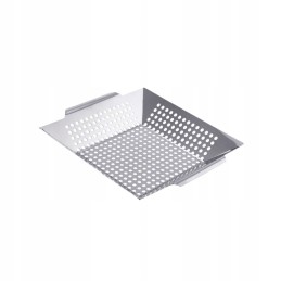 Vegetable grilling basket 35x30.5 cm material