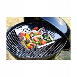 Vegetable grilling basket 35x30.5 cm material