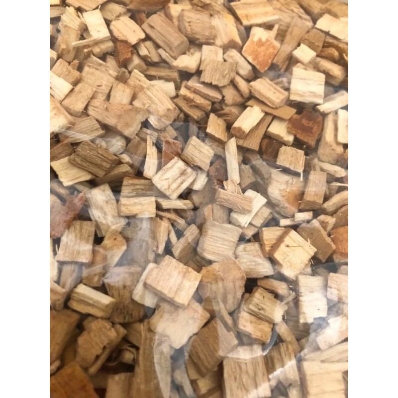 Rūkomos vyšnių medžio drožlės, 15kg maišelis