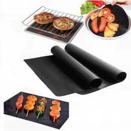 Tefloninis grilio kilimėlis, grilio kepimo skarda x10