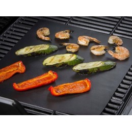 Tefloninis grilio kilimėlis, grilio kepimo skarda x10