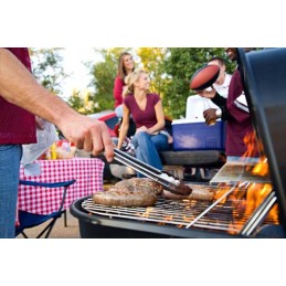 Vulkaninė lava dujiniam griliui