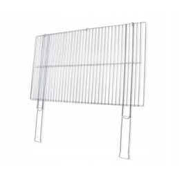 Grilio grotelės 60x40cm su grotelių laikikliais