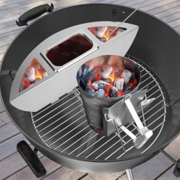 Tik ugnies rūkymo indas apvaliam griliui, skersmuo 57 cm