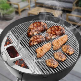 Tik ugnies rūkymo indas apvaliam griliui, skersmuo 57 cm