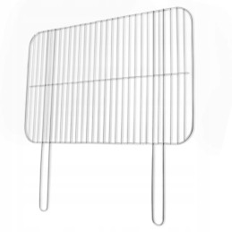 Grilio grotelės 60x40cm su grotelių laikikliais