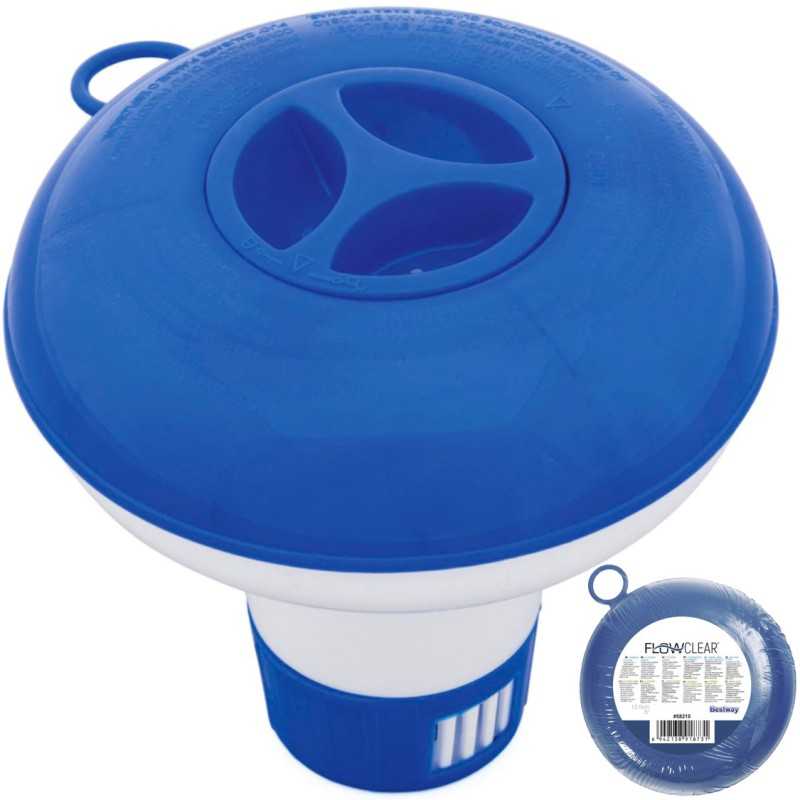 Chloro cheminių medžiagų dozatorius baseinui, plūdė, tablečių dozatorius, bestway 58210