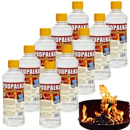 Gelio kūrenimas griliui ir židiniams 0,5l, 10 vnt