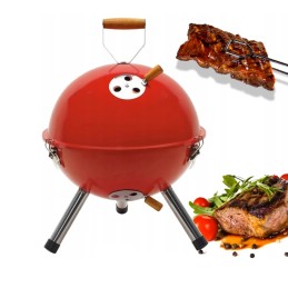 Sodo kepsninė kupolinė, uždara grilis su dangčiu