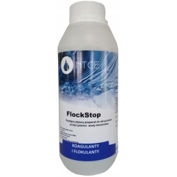 Flockstop vandens skaidrinimo baseino chemikalai 1l ntce