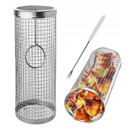 2 x grotelių ritininis krepšys 30 x 9 cm