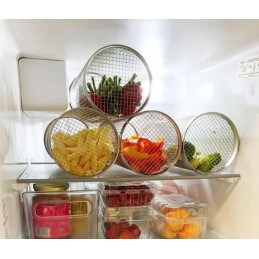 2 x grotelių ritininis krepšys 30 x 9 cm