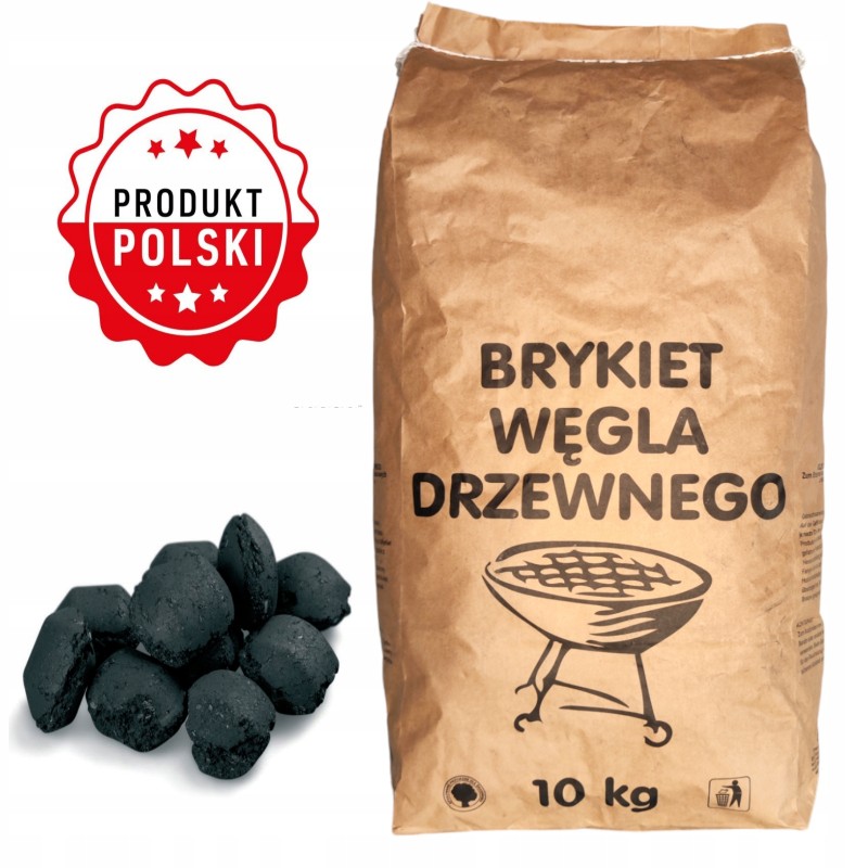 Ekologiški anglies briketai 10kg Bieszczady