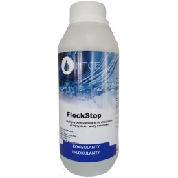 Flockstop vandens skaidrinimo baseino chemikalai 1l ntce