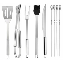 ✴️ 9 aksesuarų rinkinys, indai, kepsninės ir kepsninės įrankiai