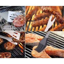 ✴️ 9 aksesuarų rinkinys, indai, kepsninės ir kepsninės įrankiai