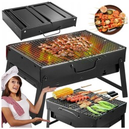 Nešiojama medžio anglies kepsninė