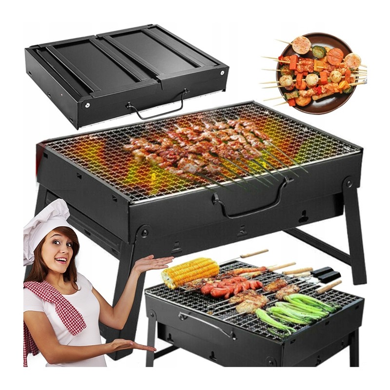 Nešiojama medžio anglies kepsninė