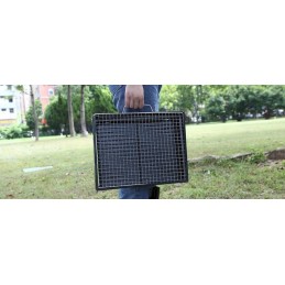 Nešiojama medžio anglies kepsninė