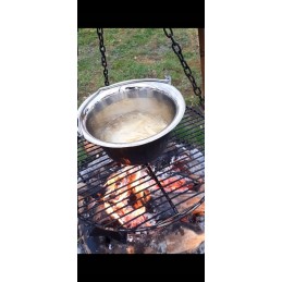Vengriškas nerūdijančio plieno katilas 6l
