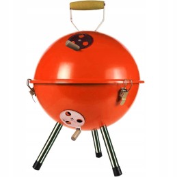 Sodo kepsninė kupolinė, uždara grilis su dangčiu