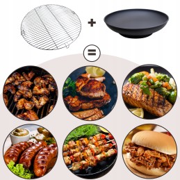 ⭐️ Grotelių ir pokerio rinkinys Milano ir Roma židiniams ⭐️