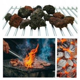 Vulkaninė lava dujiniam griliui