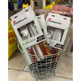 Landmann grillbesteck grilio rinkinys