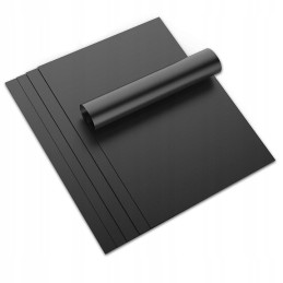 Tefloninis grilio kilimėlis kepimui, BBQ padėklas 40 x 33 cm, daugkartinis, 12 vnt.